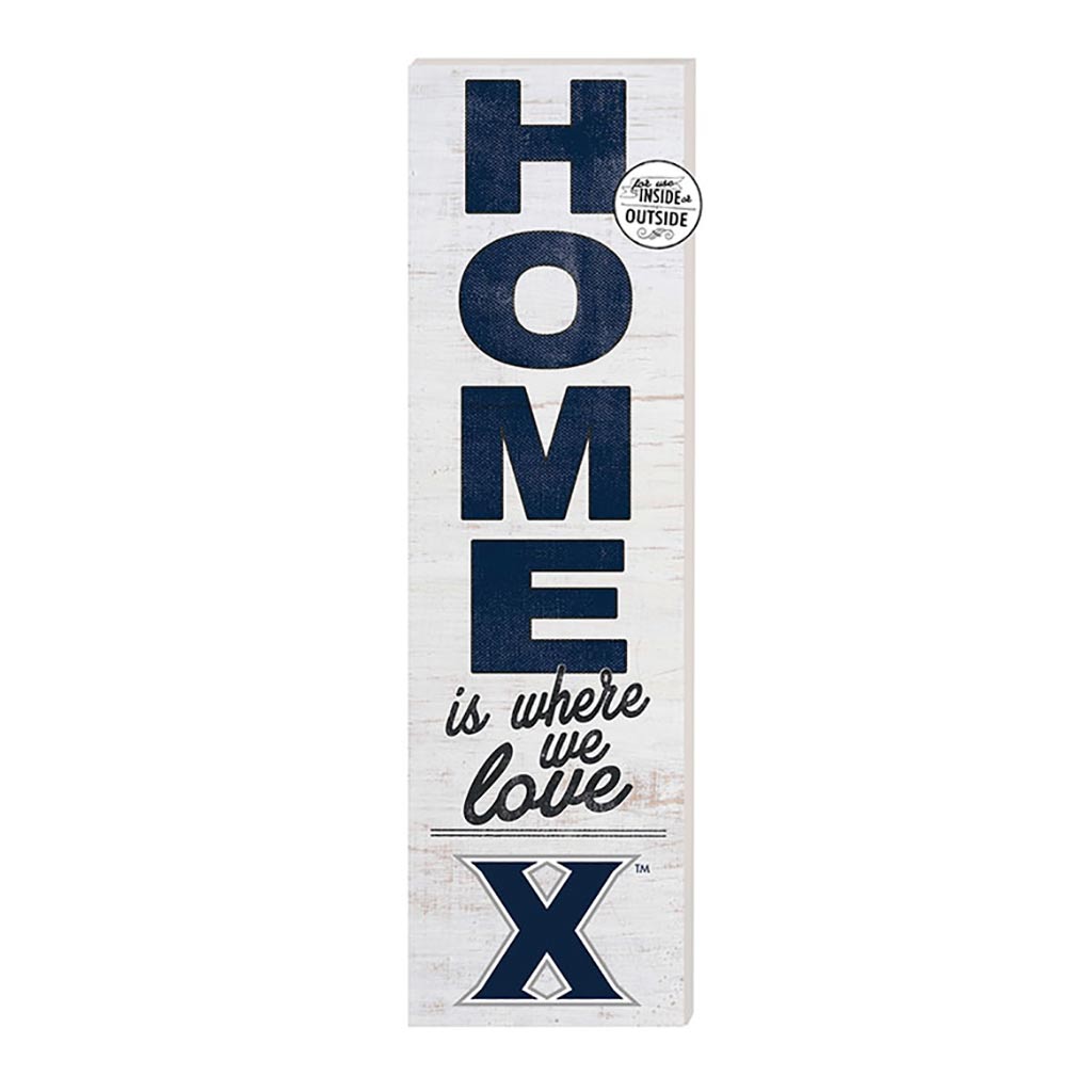 10x35 Indoor Outdoor Sign HOME Life Xavier Ohio Musketeers