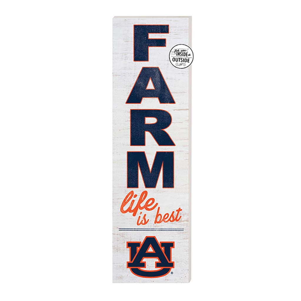 10x35 Indoor Outdoor Sign FARM Life Auburn Tigers