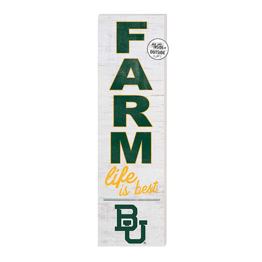 10x35 Indoor Outdoor Sign FARM Life Baylor Bears