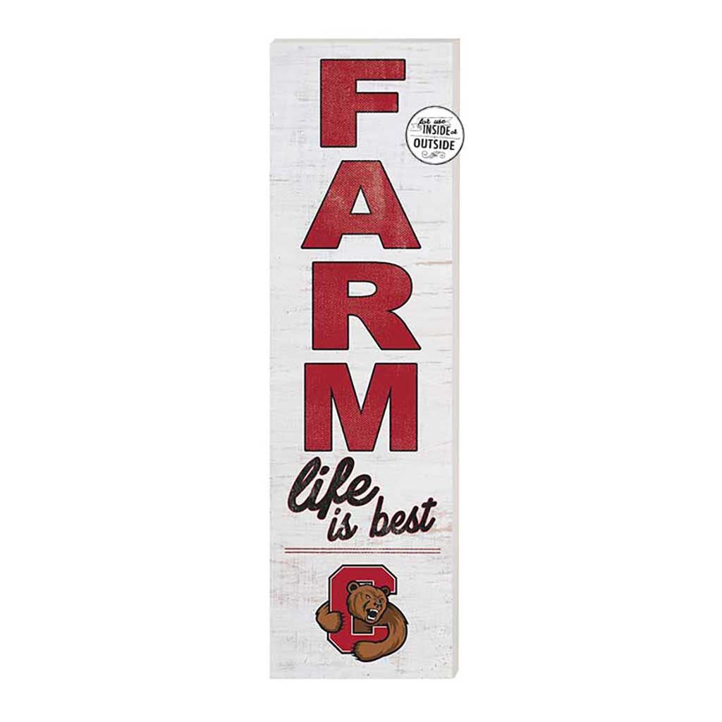 10x35 Indoor Outdoor Sign FARM Life Cornell Big Red