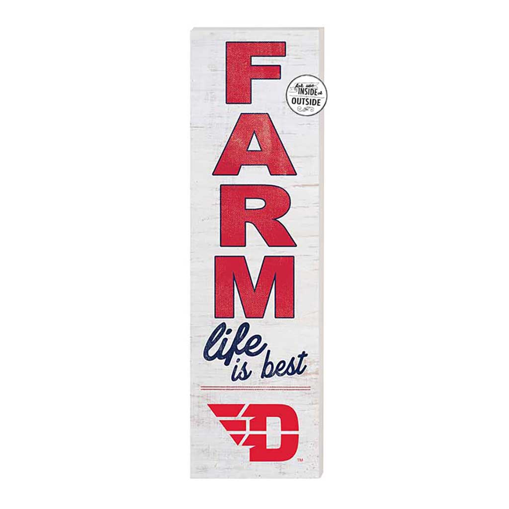 10x35 Indoor Outdoor Sign FARM Life Dayton Flyers