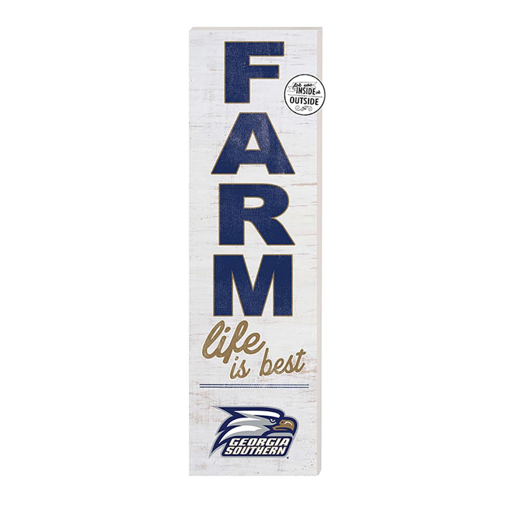 10x35 Indoor Outdoor Sign FARM Life Georgia Southern Eagles