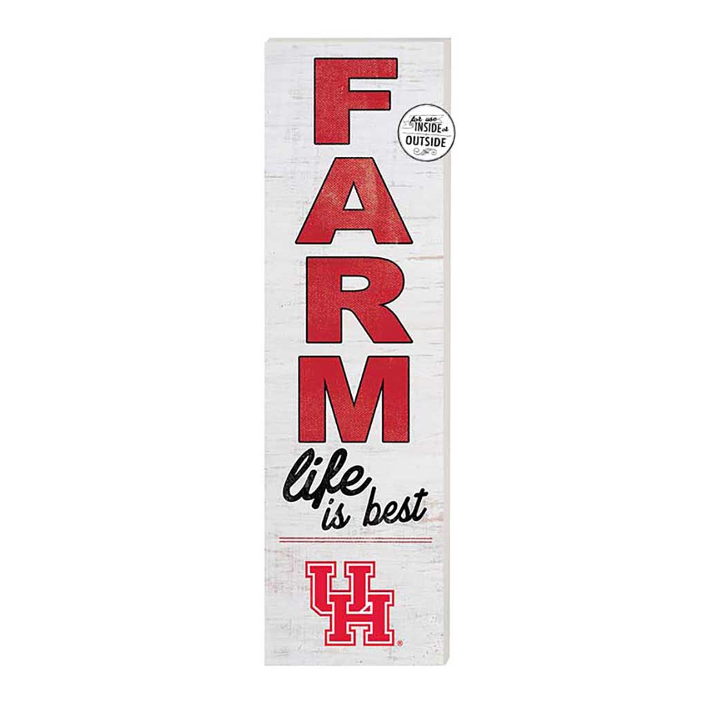 10x35 Indoor Outdoor Sign FARM Life Houston Cougars