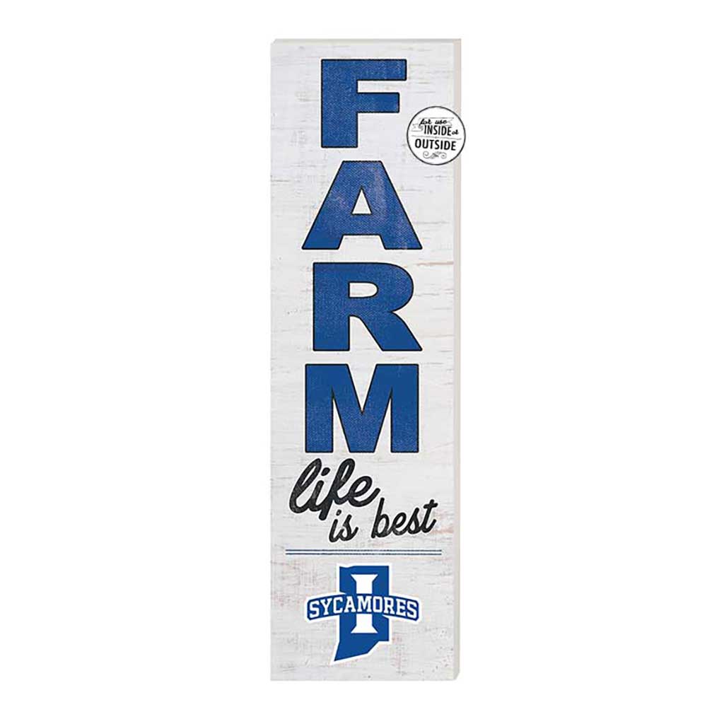 10x35 Indoor Outdoor Sign FARM Life Indiana State Sycamores