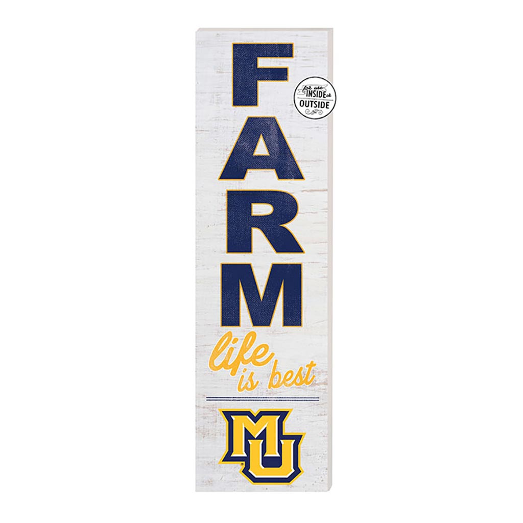 10x35 Indoor Outdoor Sign FARM Life Marquette Golden Eagles