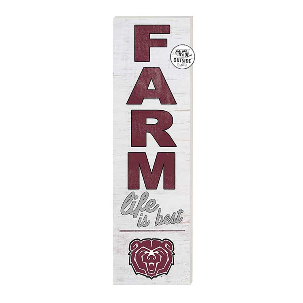 10x35 Indoor Outdoor Sign FARM Life Missouri State Bears