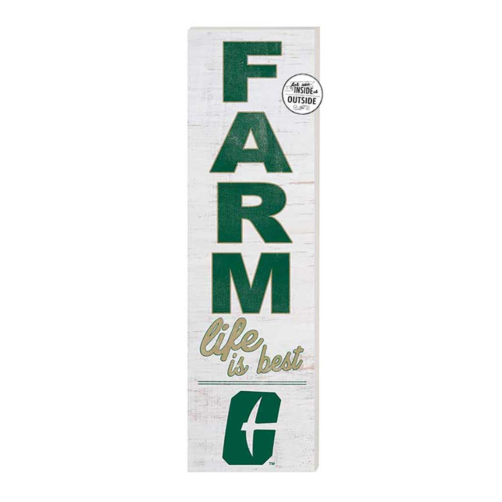 10x35 Indoor Outdoor Sign FARM Life North Carolina (Charlotte) 49ers