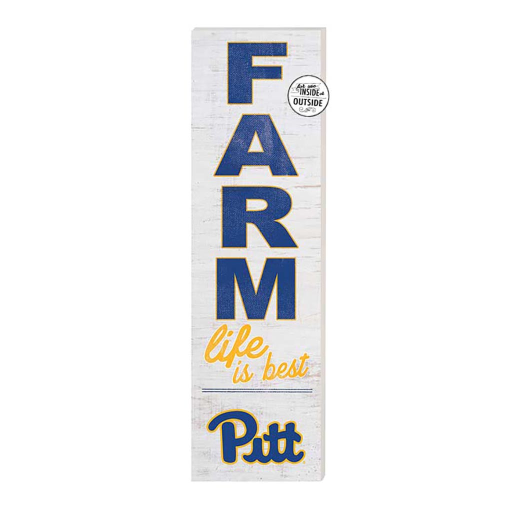 10x35 Indoor Outdoor Sign FARM Life Pittsburgh Panthers