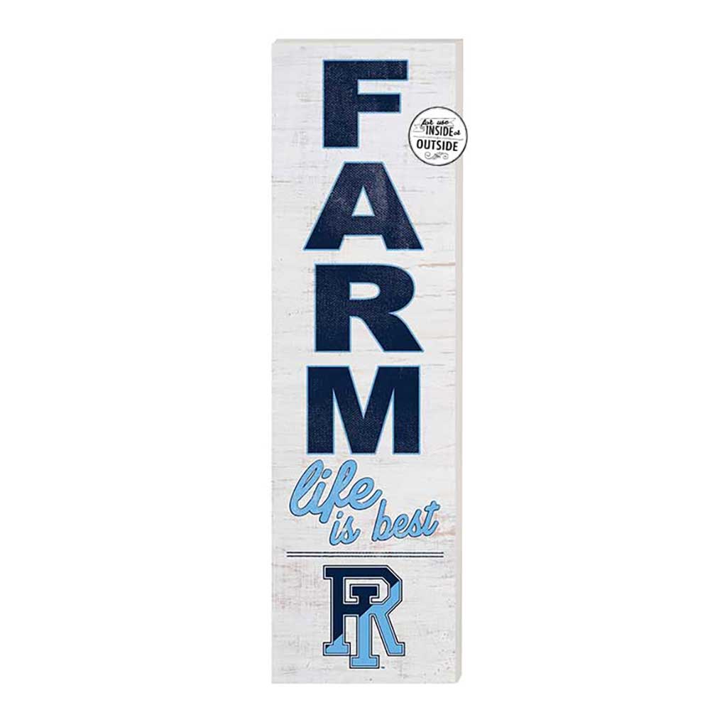 10x35 Indoor Outdoor Sign FARM Life Rhode Island Rams