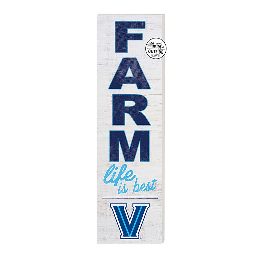 10x35 Indoor Outdoor Sign FARM Life Villanova Wildcats