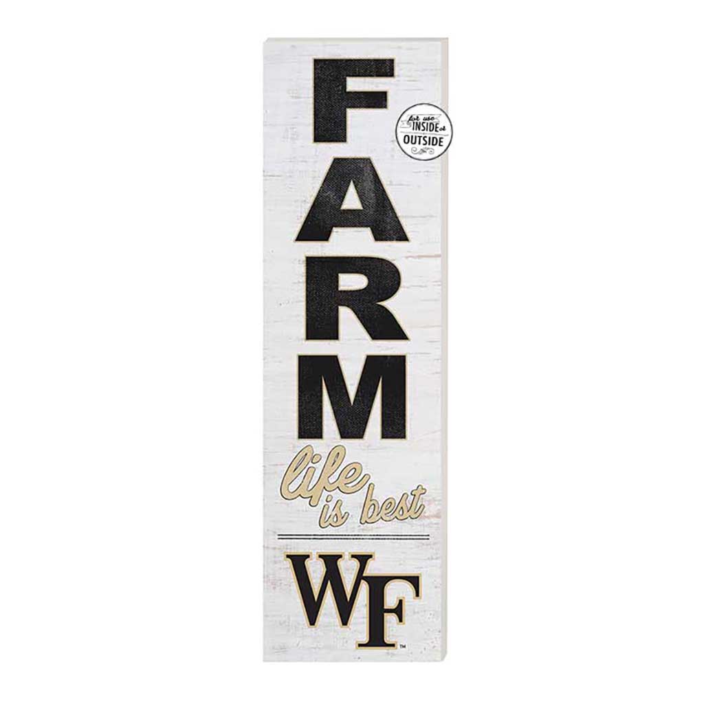 10x35 Indoor Outdoor Sign FARM Life Wake Forest Demon Deacons