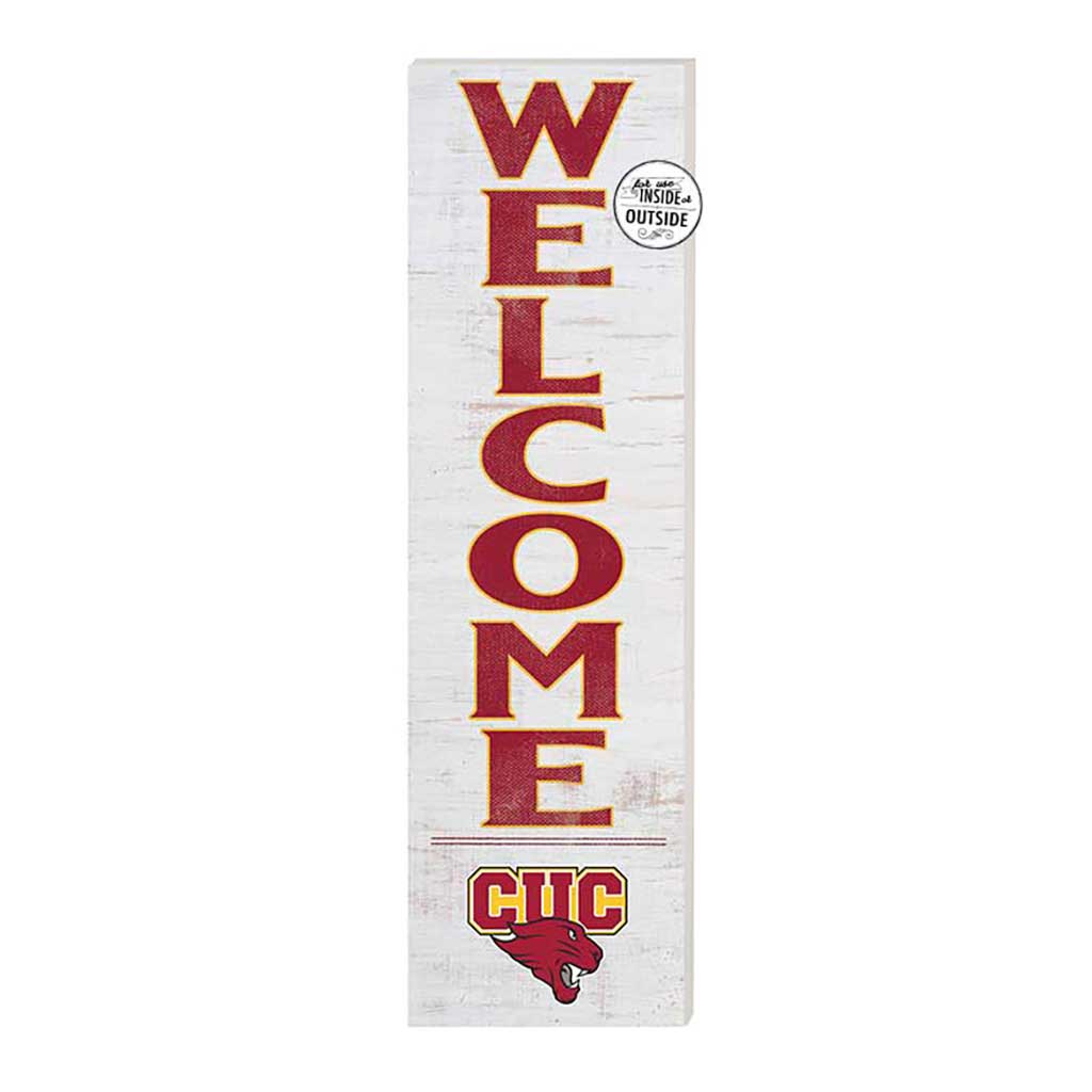 10x35 Indoor Outdoor Sign WELCOME Concordia University - Chicago Cougars