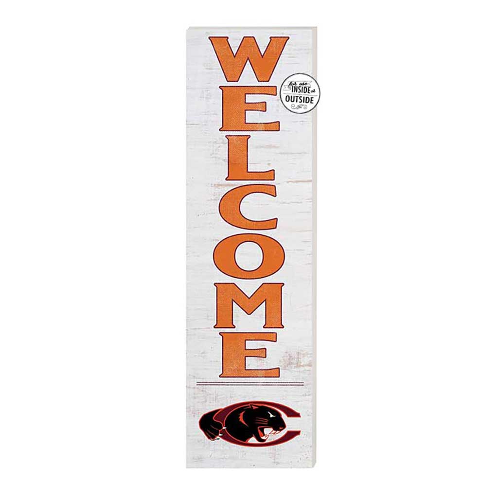 10x35 Indoor Outdoor Sign WELCOME Claflin University Panthers