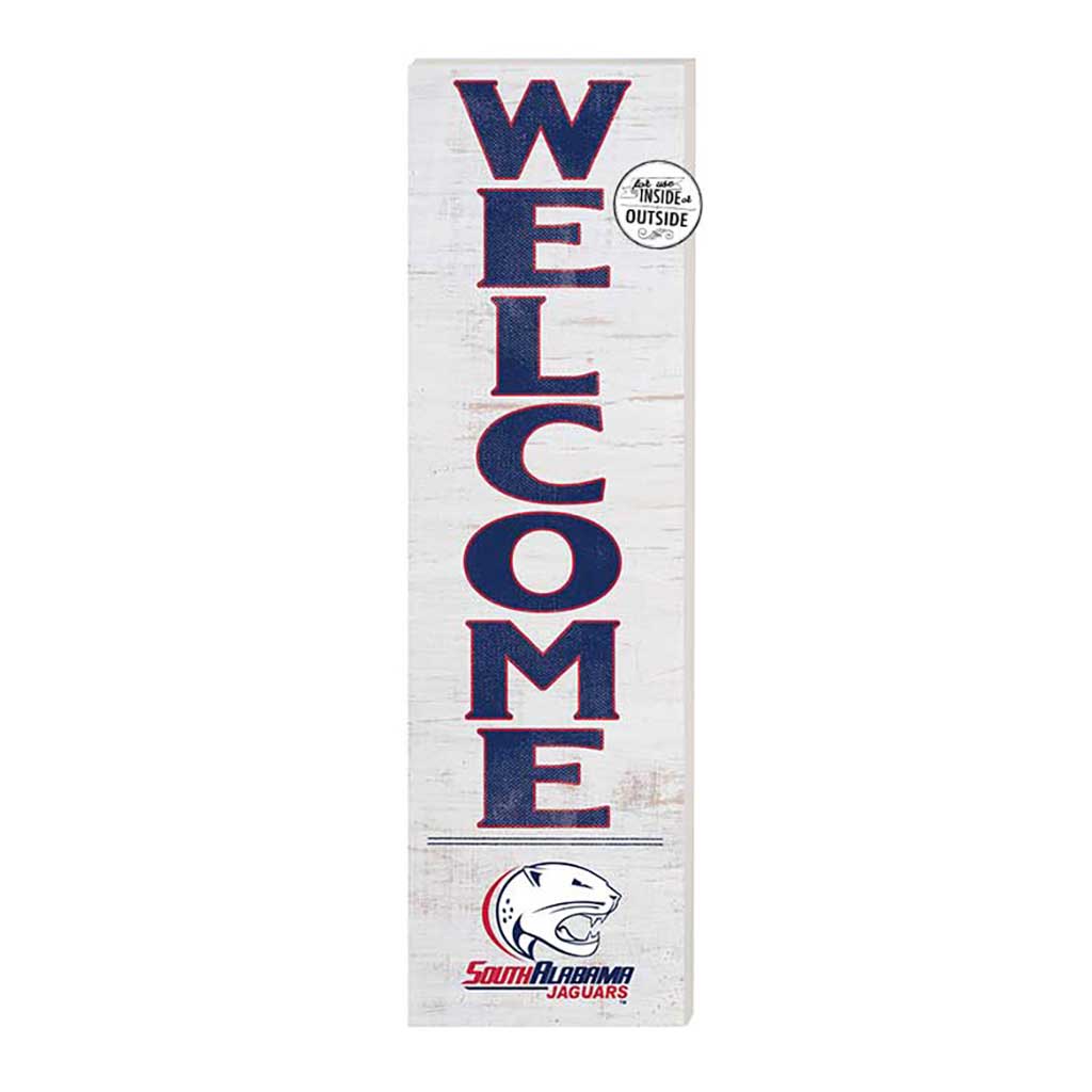 10x35 Indoor Outdoor Sign WELCOME University of Southern Alabama Jaguars