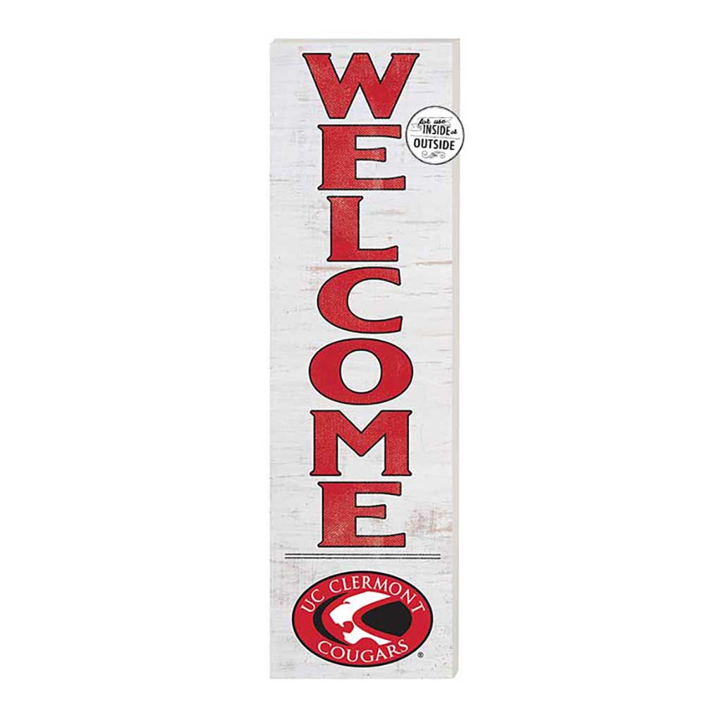 10x35 Indoor Outdoor Sign WELCOME University of Cincinnati Clermont Cougars