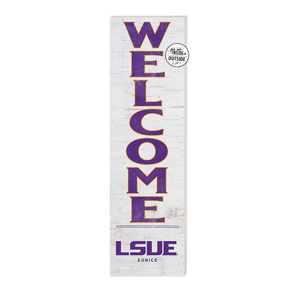 10x35 Indoor Outdoor Sign WELCOME LSU Eunice Bangles