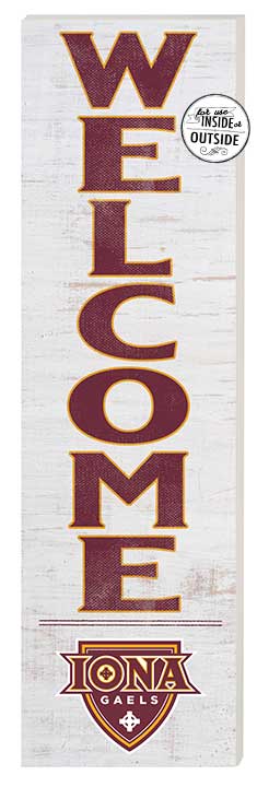 10x35 Indoor Outdoor Sign WELCOME Iona College Gaels