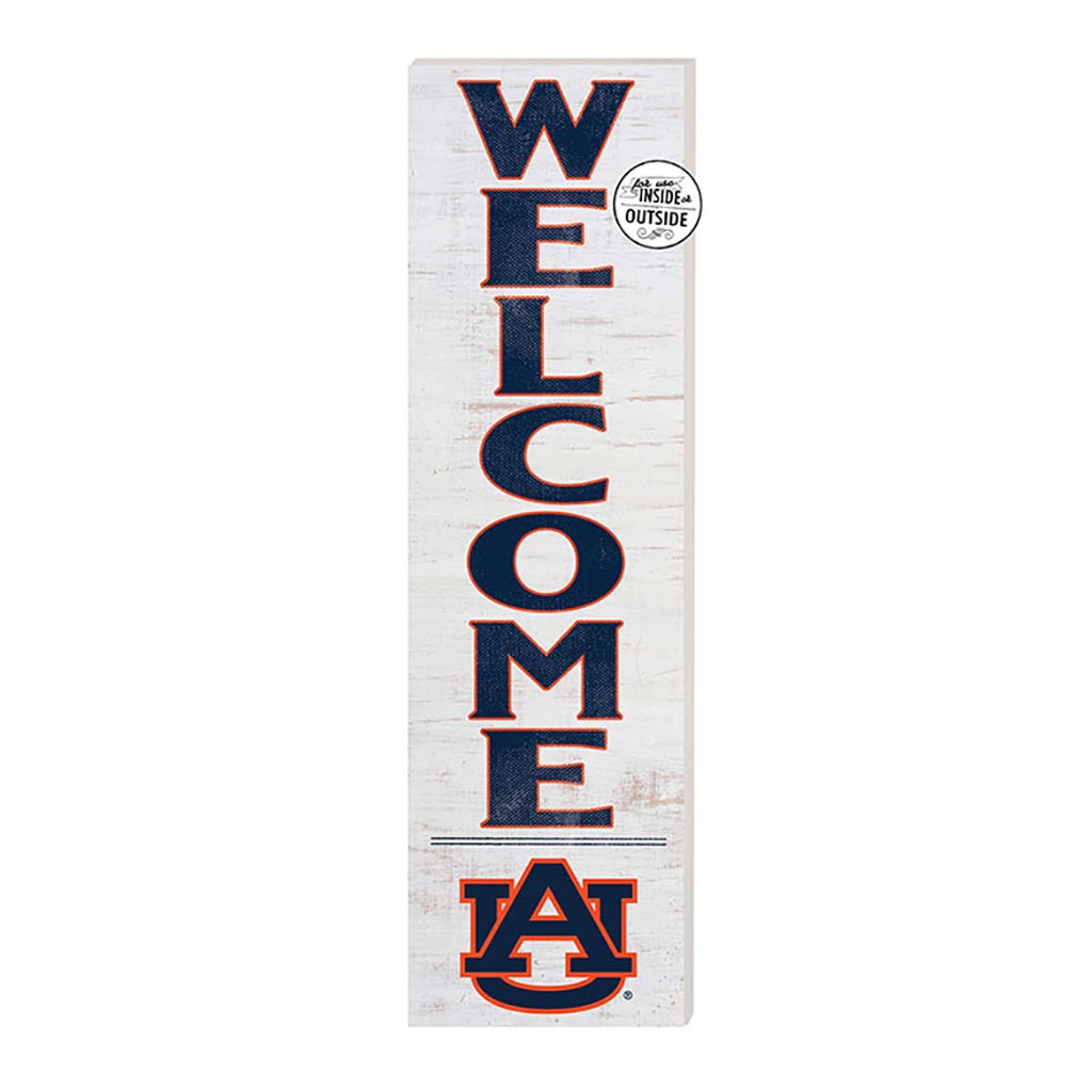 10x35 Indoor Outdoor Sign WELCOME Auburn Tigers