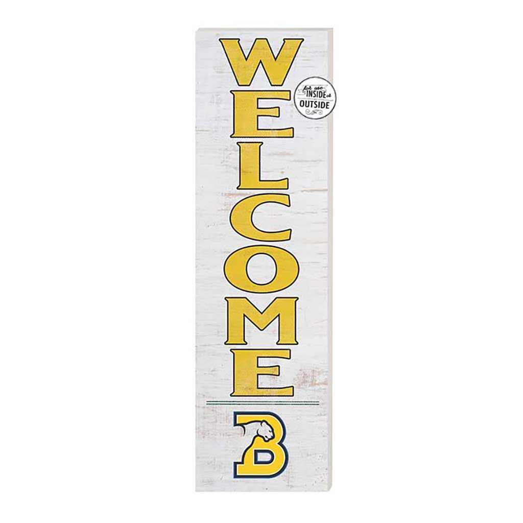 10x35 Indoor Outdoor Sign WELCOME Birmingham Southern College Panthers