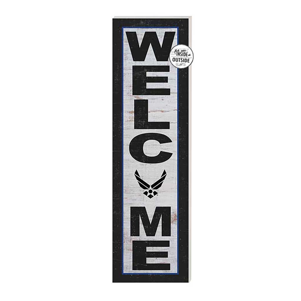 10x35 Indoor Outdoor Sign WELCOME Air Force