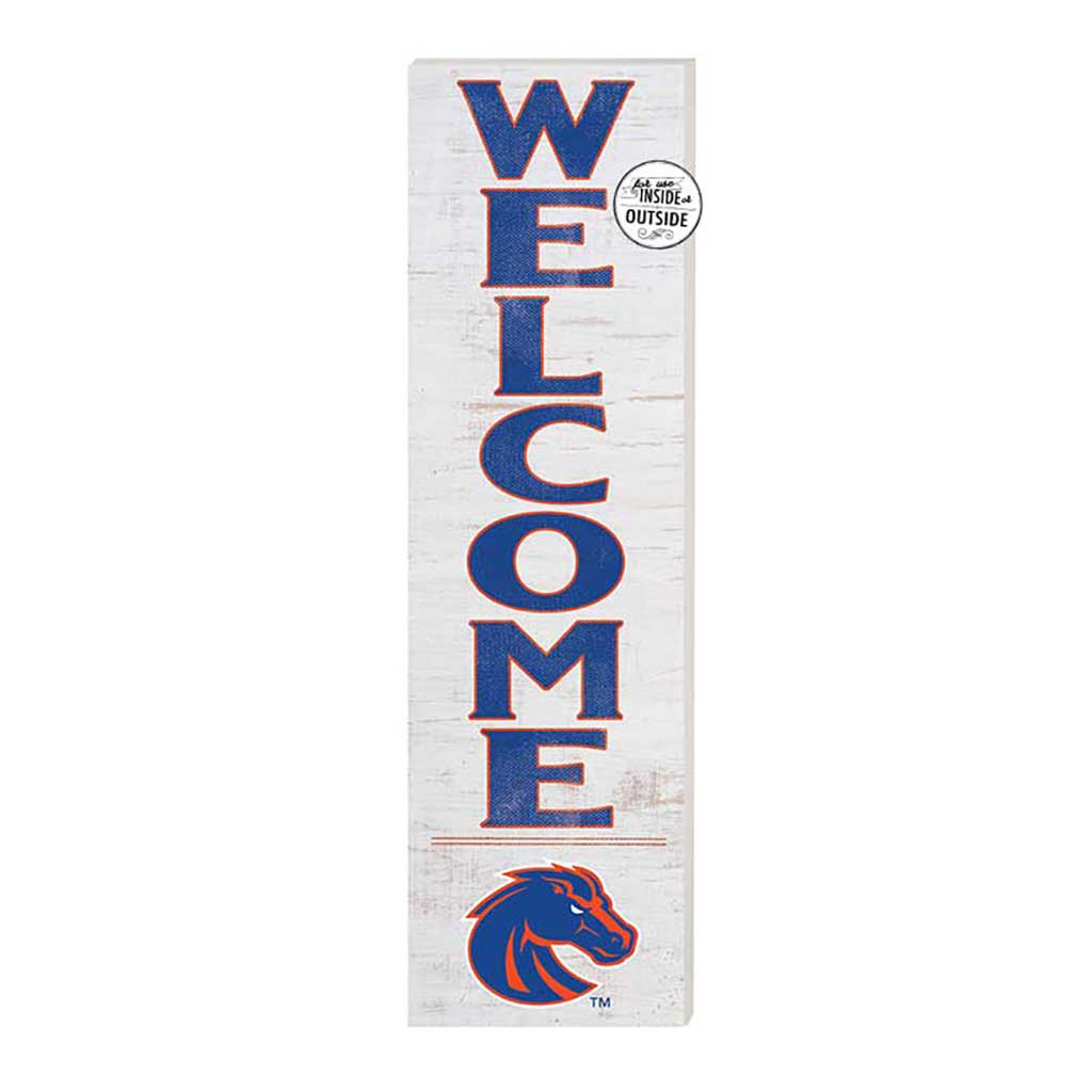 10x35 Indoor Outdoor Sign WELCOME Boise State Broncos