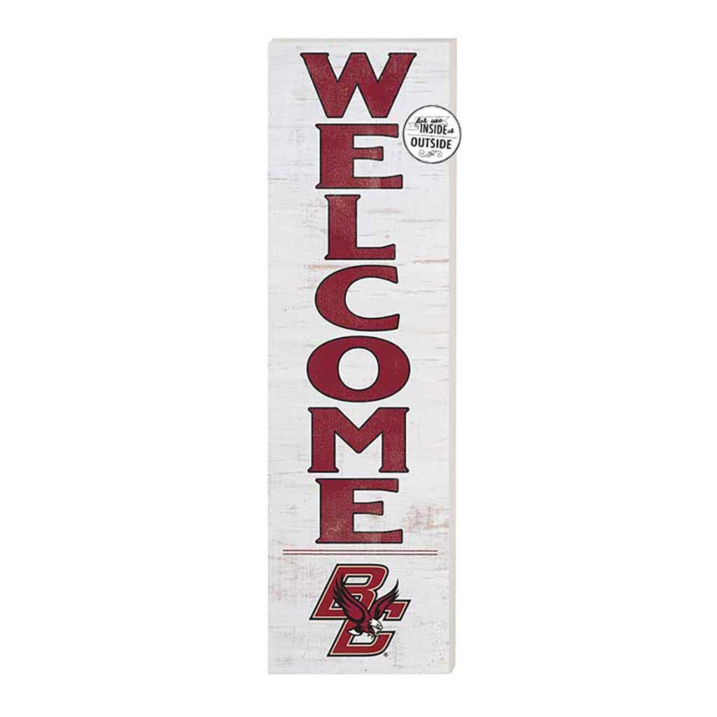 10x35 Indoor Outdoor Sign WELCOME Boston College Eagles