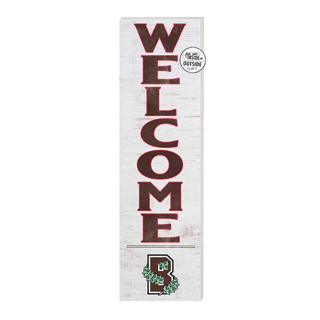 10x35 Indoor Outdoor Sign WELCOME Brown Bears