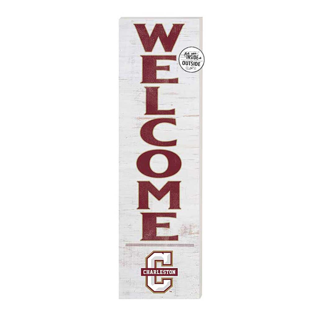 10x35 Indoor Outdoor Sign WELCOME Charleston College Cougars