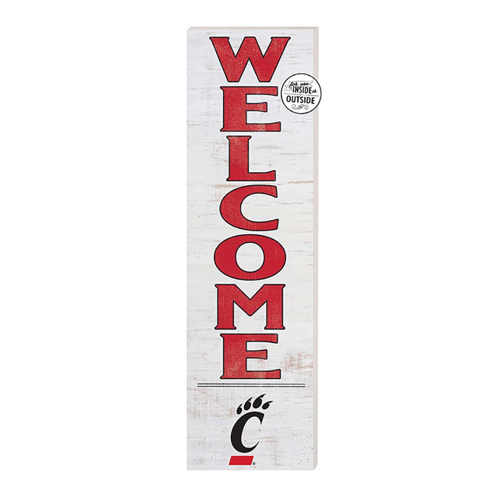 10x35 Indoor Outdoor Sign WELCOME Cincinnati Bearcats