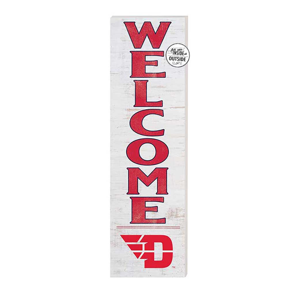 10x35 Indoor Outdoor Sign WELCOME Dayton Flyers