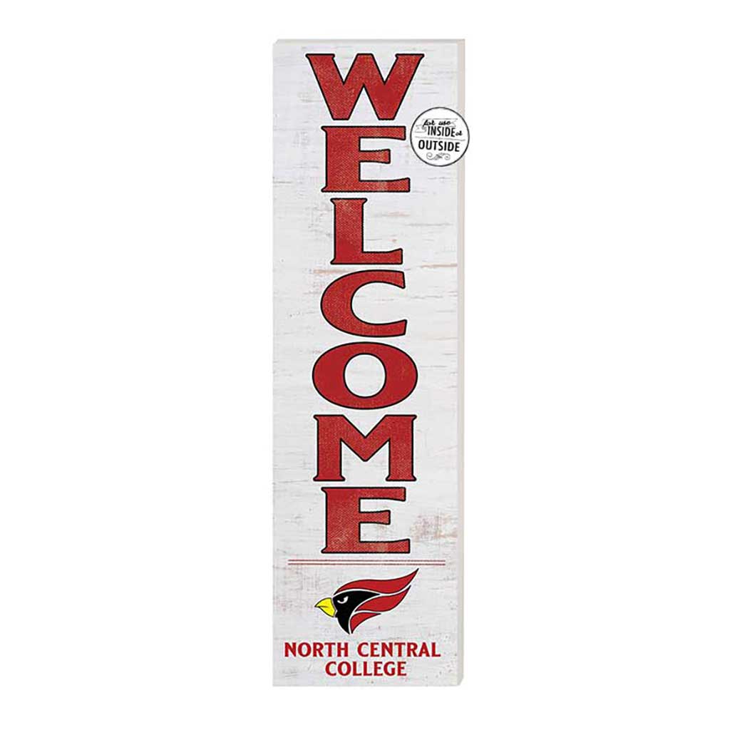 10x35 Indoor Outdoor Sign WELCOME North Central College Cardinals