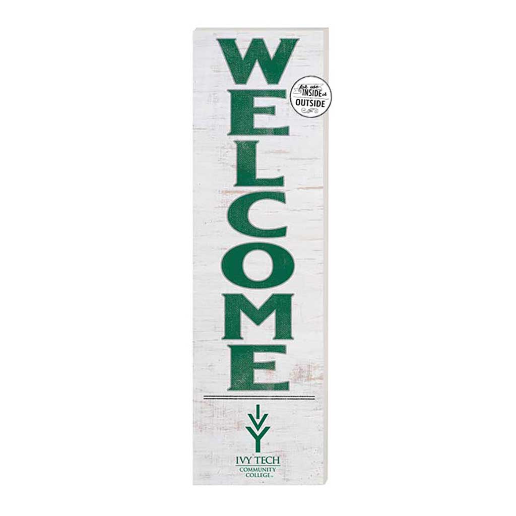 10x35 Indoor Outdoor Sign WELCOME Ivy Tech Community College of Indiana