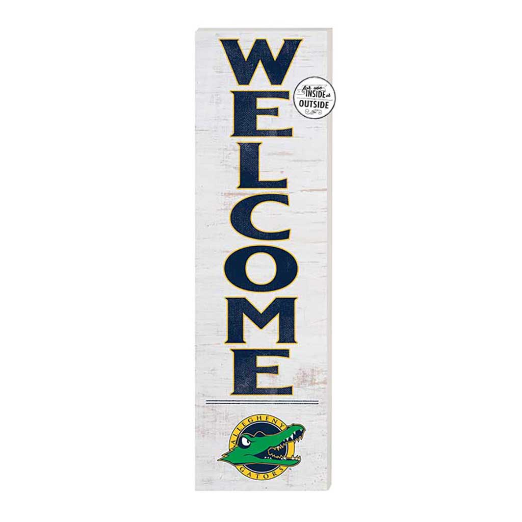 10x35 Indoor Outdoor Sign WELCOME Allegheny College Gators