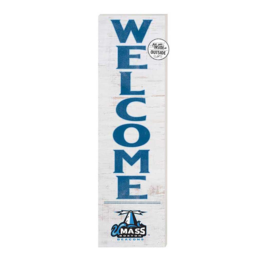 10x35 Indoor Outdoor Sign WELCOME UMASS Boston Beacons