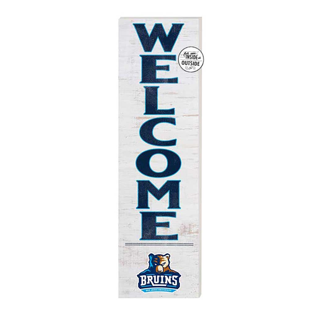 10x35 Indoor Outdoor Sign WELCOME Bob Jones University Bruins