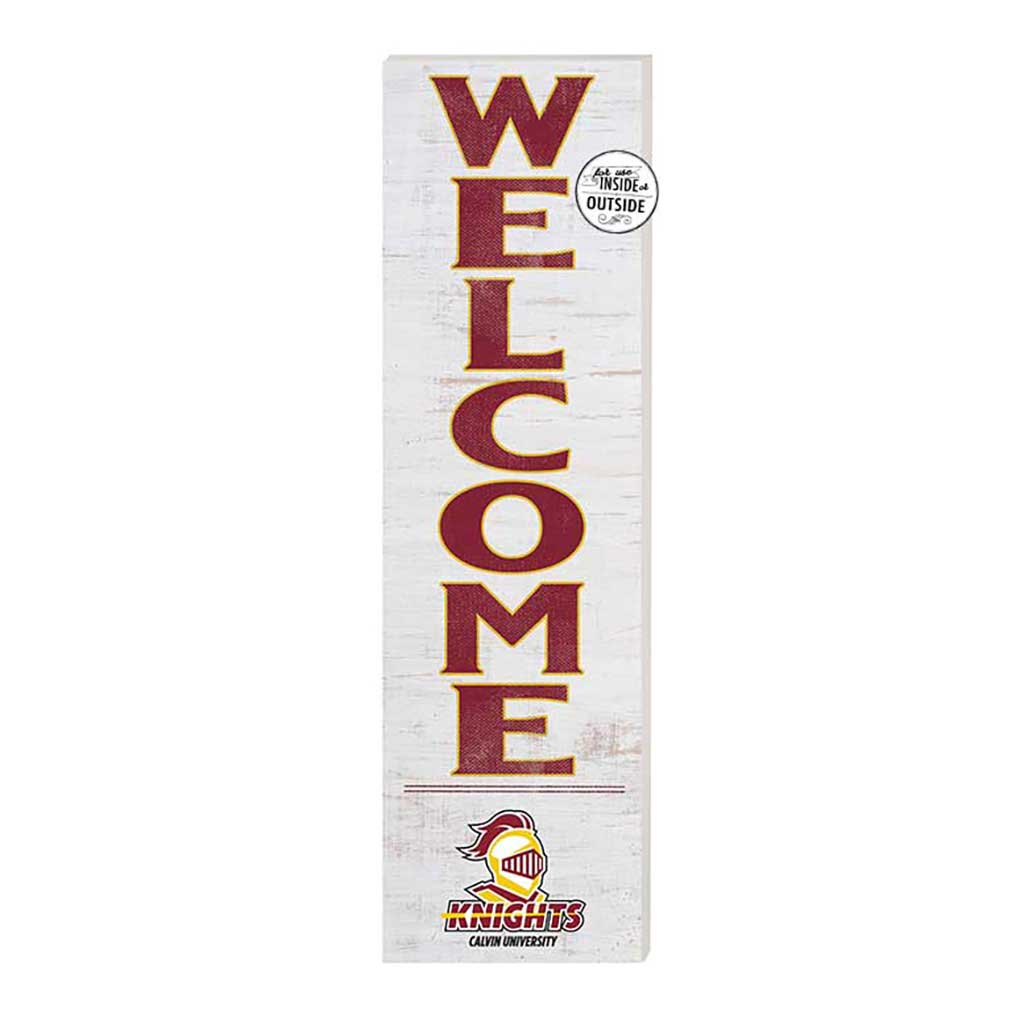 10x35 Indoor Outdoor Sign WELCOME Calvin University Knights