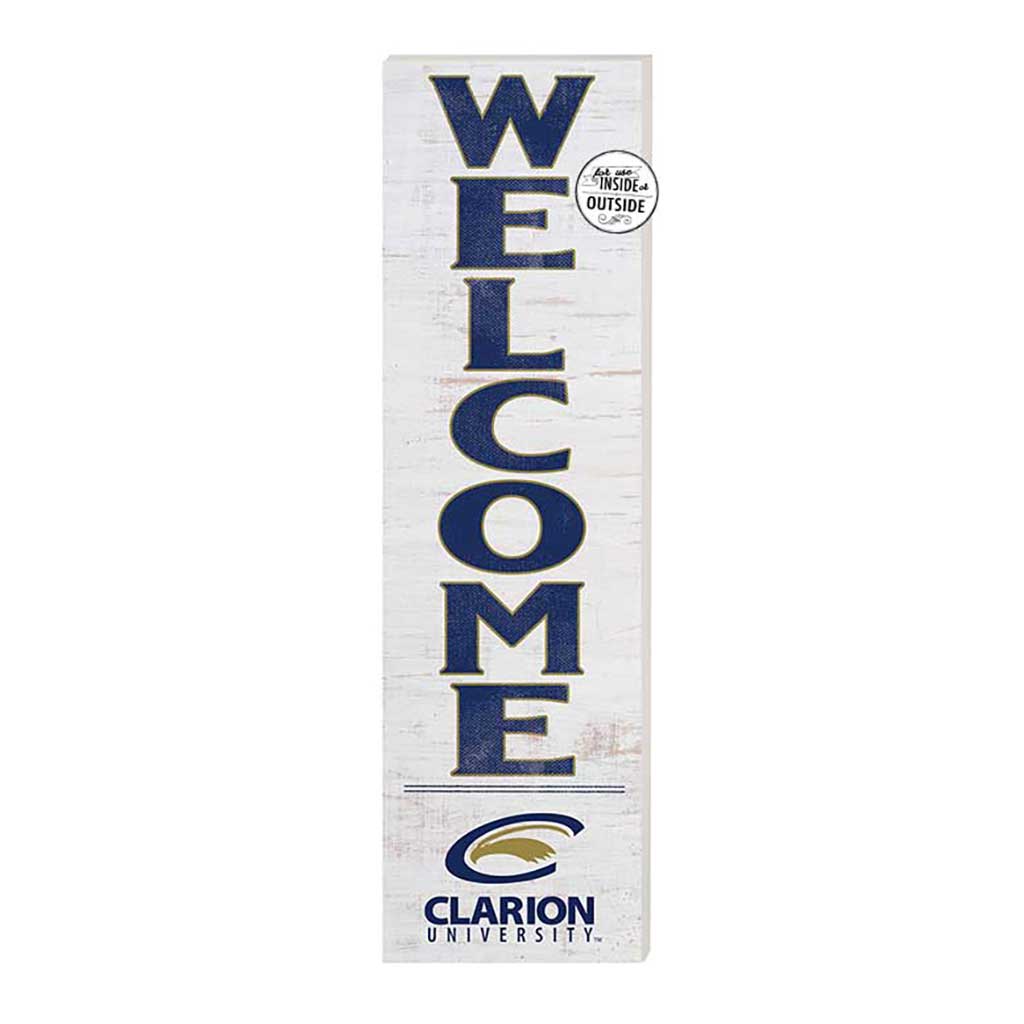 10x35 Indoor Outdoor Sign WELCOME Clarion University Eagles