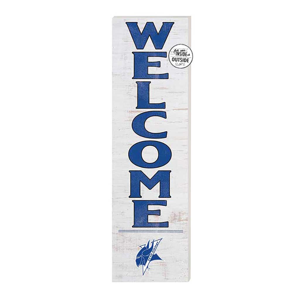 10x35 Indoor Outdoor Sign WELCOME Elizabeth City State Vikings