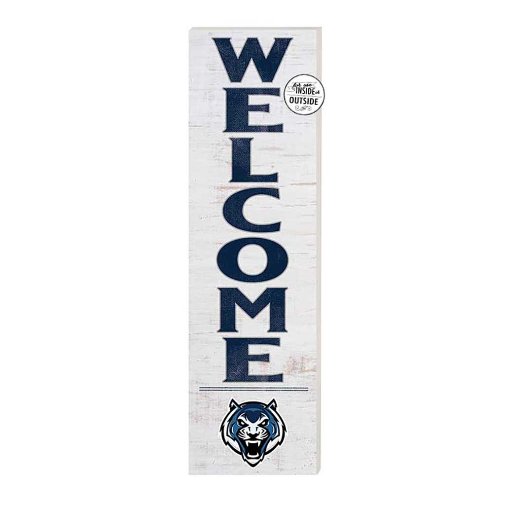 10x35 Indoor Outdoor Sign WELCOME Lincoln University Blue Tigers