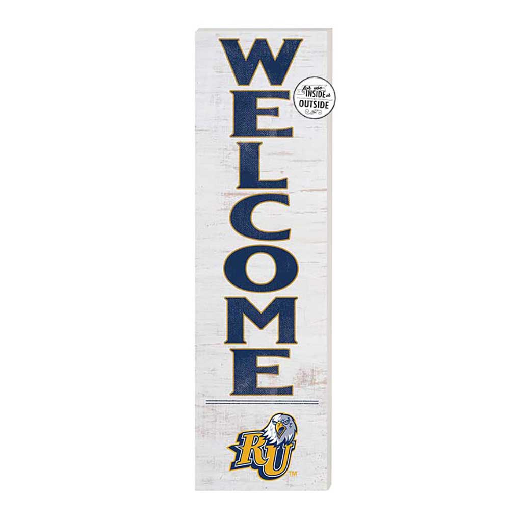 10x35 Indoor Outdoor Sign WELCOME Reinhardt University Eagles