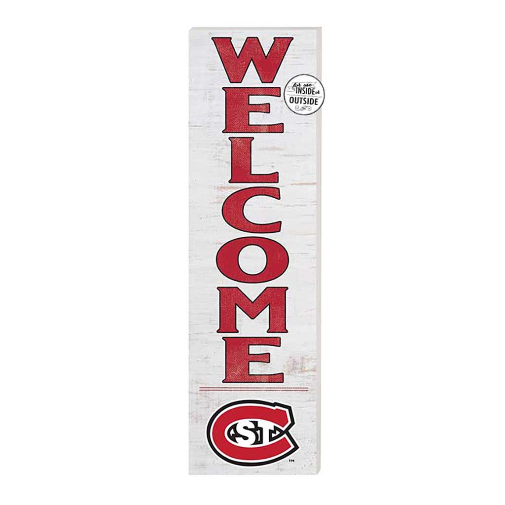 10x35 Indoor Outdoor Sign WELCOME St. Cloud State Huskies