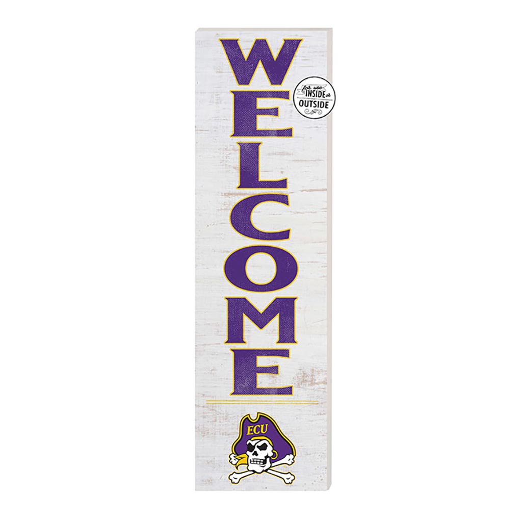 10x35 Indoor Outdoor Sign WELCOME East Carolina Pirates