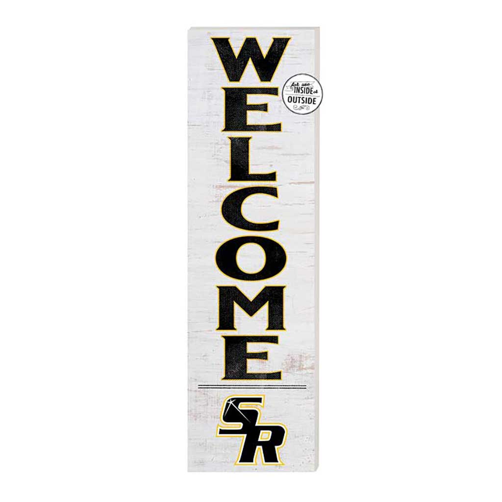 10x35 Indoor Outdoor Sign WELCOME The College of Saint Rose Golden Knights