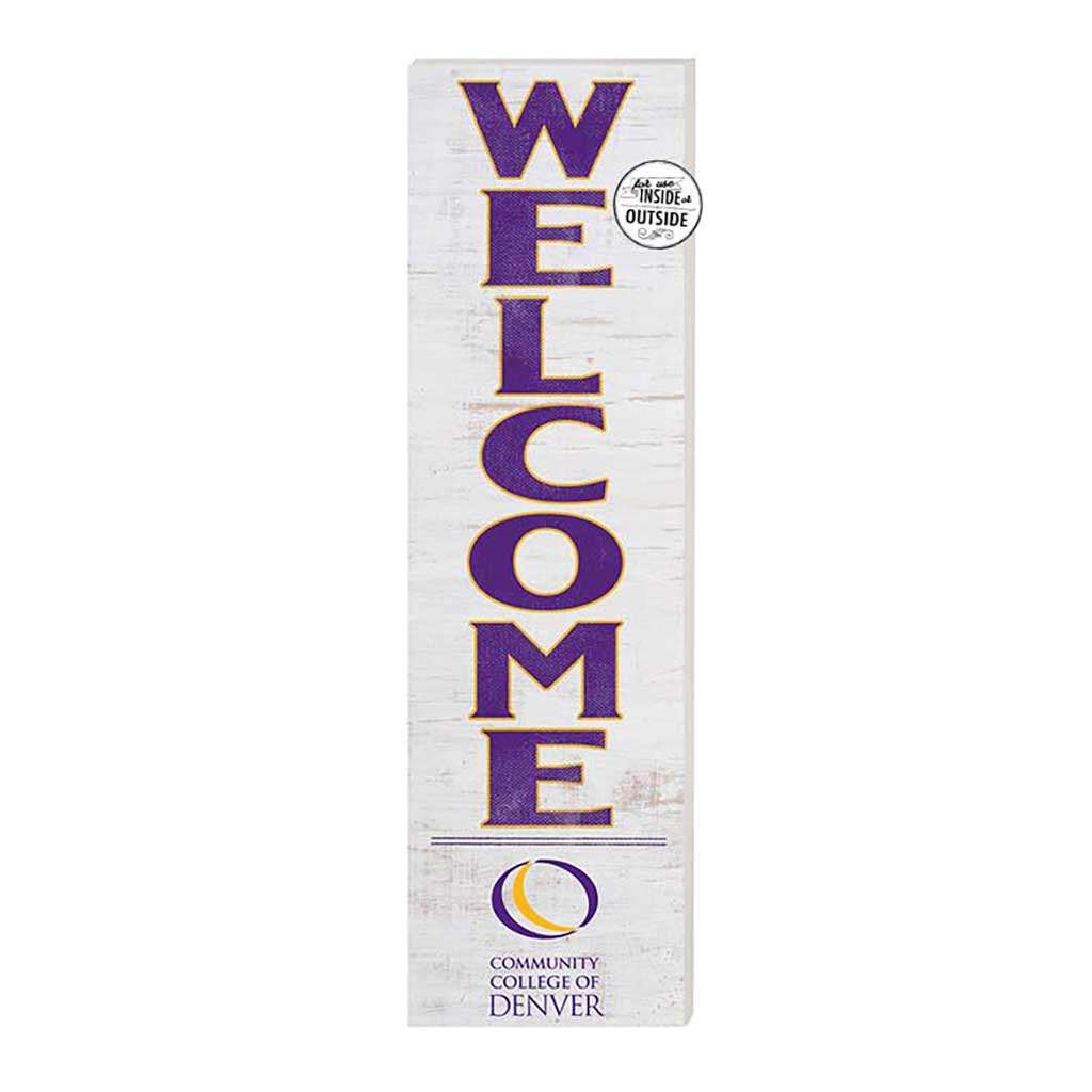 10x35 Indoor Outdoor Sign WELCOME Community College of Denver