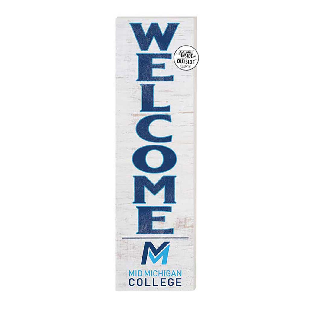 10x35 Indoor Outdoor Sign WELCOME Mid Michigan College