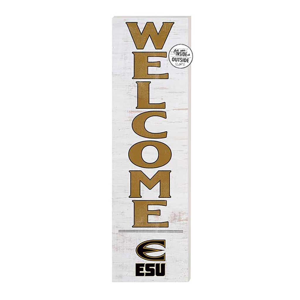 10x35 Indoor Outdoor Sign WELCOME Emporia State Hornets