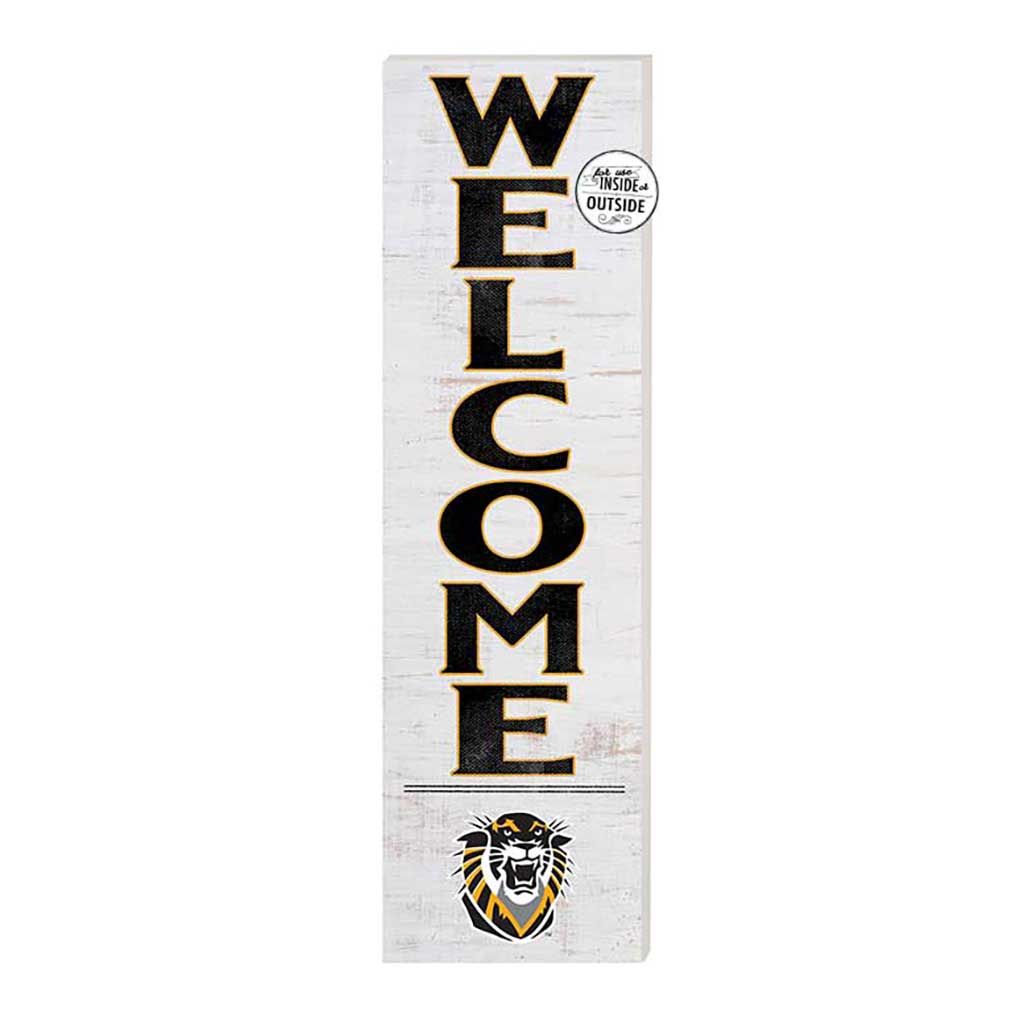 10x35 Indoor Outdoor Sign WELCOME Fort Hays State Tigers