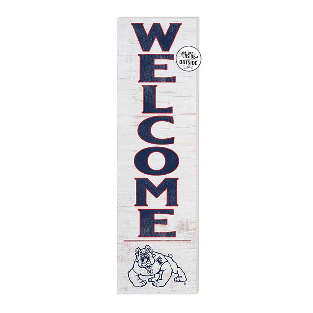 10x35 Indoor Outdoor Sign WELCOME Fresno State Bulldogs