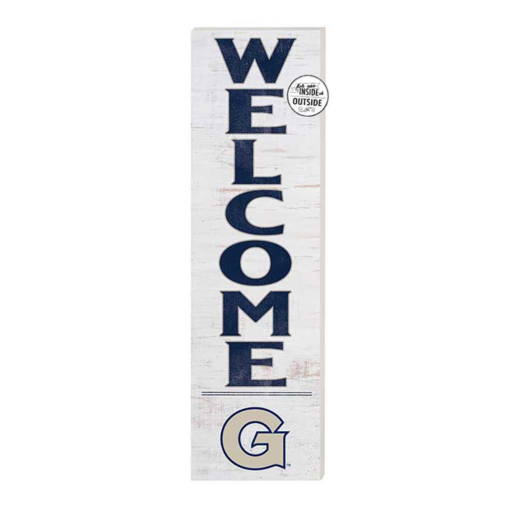 10x35 Indoor Outdoor Sign WELCOME Georgetown Hoyas