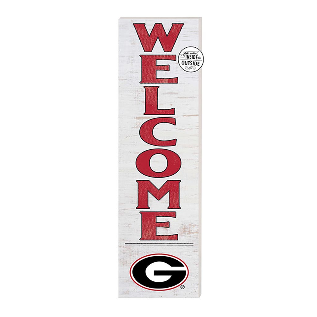 10x35 Indoor Outdoor Sign WELCOME Georgia Bulldogs